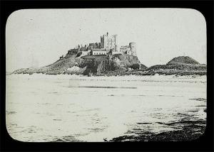 Bamburgh Castle in the 19th century
